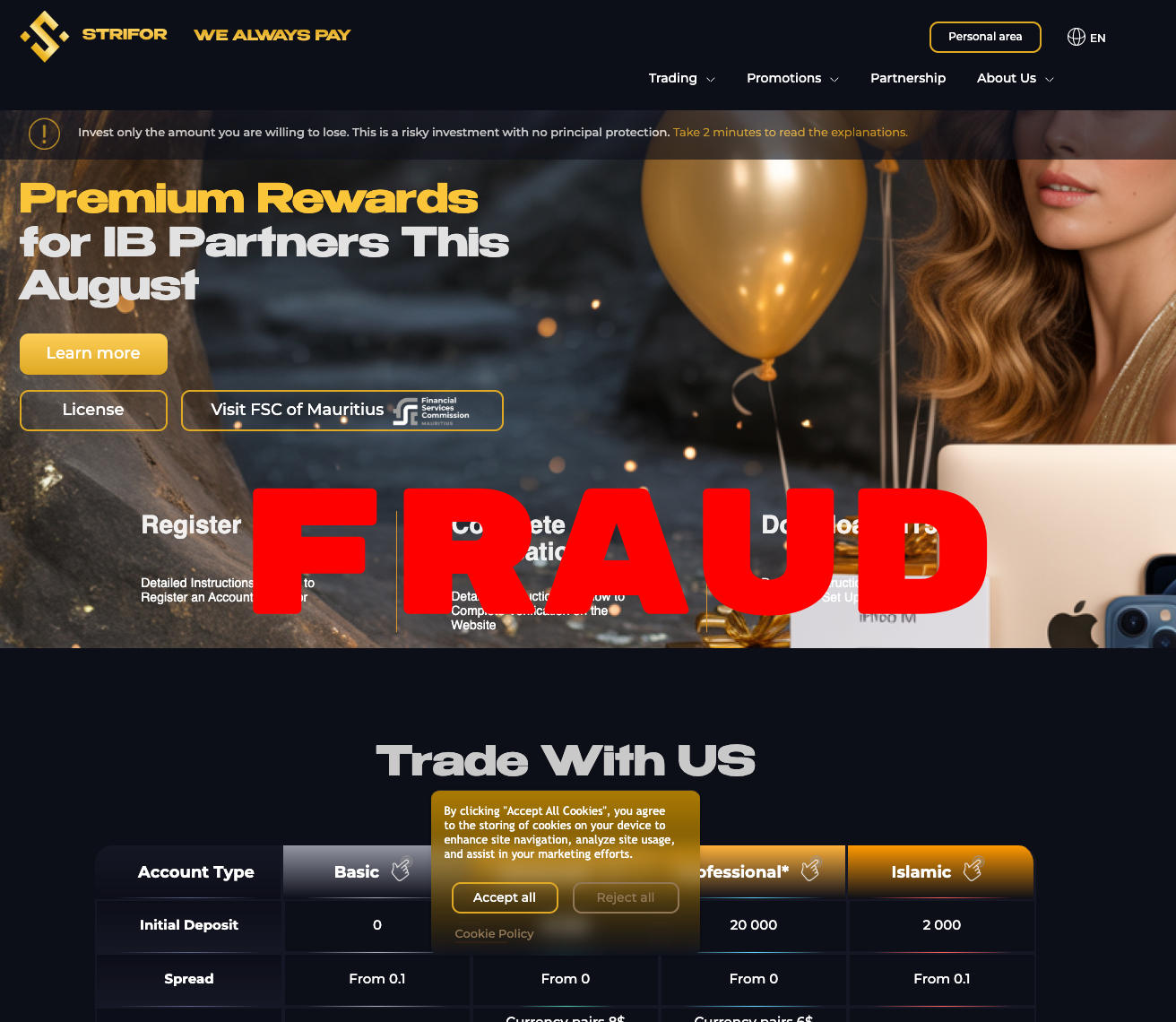 STRIFOR BROKER SCAM EXPOSED: Regulator Confirms Fraud Risk in Official Investor Alert